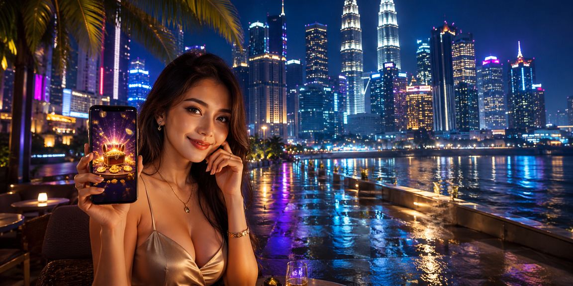 Pengguna h2m di Kuala Lumpur mengakses statistik pertaruhan melalui telefon pintar