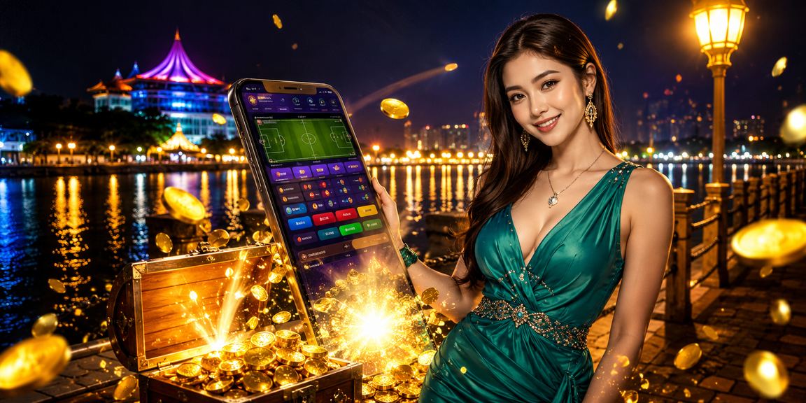 Paparan antara muka pertaruhan E-Sukan h2m pada telefon pintar Malaysia